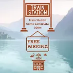Loft Park & Rail Private Parking Included Como